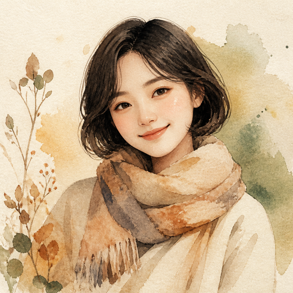 수채화형 캐릭터